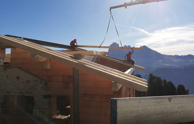 Carpenteria Ruben Prugger - costruzioni in legno Val Gardena